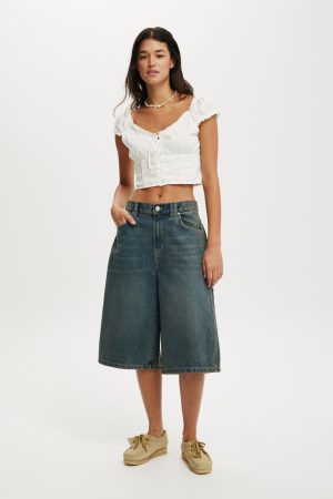 91 Baggy Denim Jort