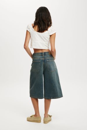 91 Baggy Denim Jort