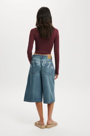 91 Baggy Denim Jort