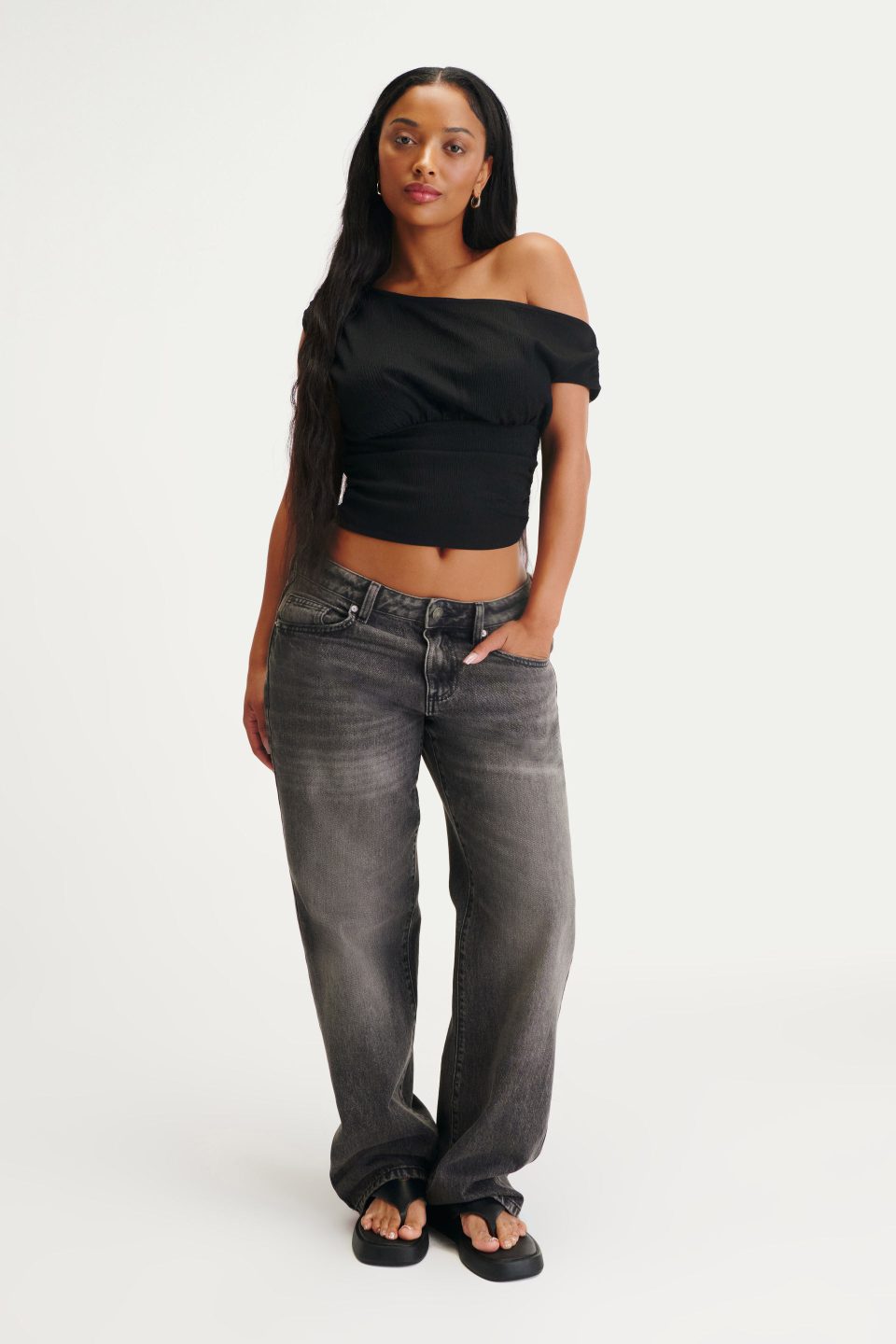 Curvy Low Rise Straight Jean