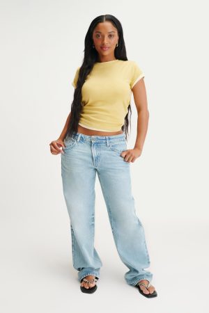 Curvy Low Rise Straight Jean