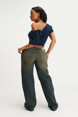 Curvy Low Rise Straight Jean