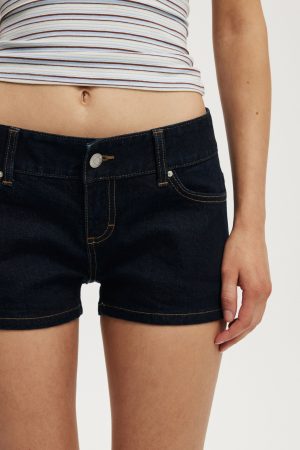 Micro Low Denim Short