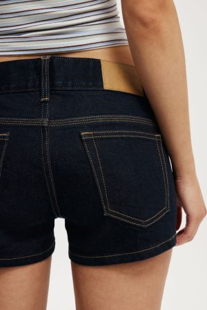 Micro Low Denim Short