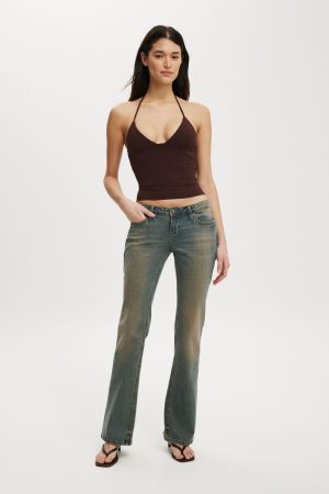 Low Rise Bootcut Jean