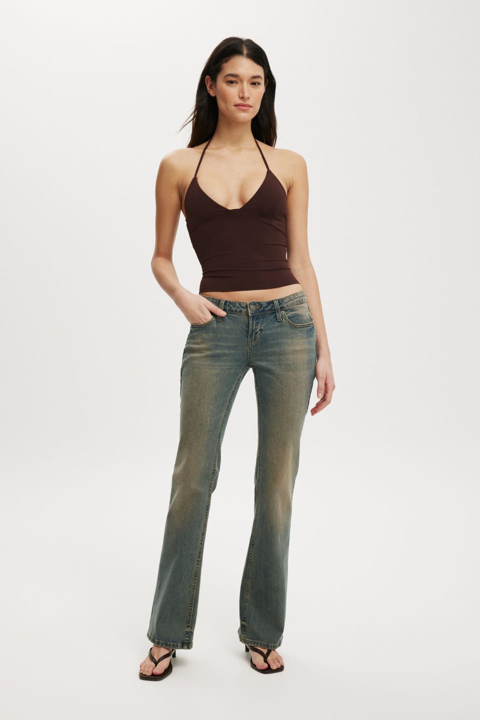 Low Rise Bootcut Jean
