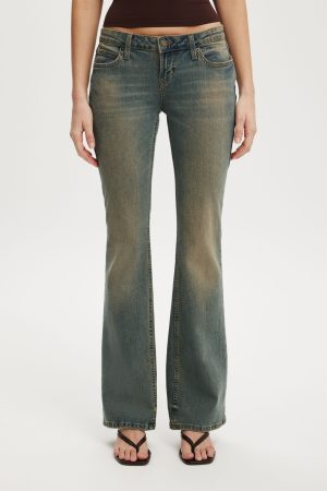 Low Rise Bootcut Jean
