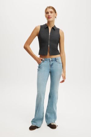 Low Rise Bootcut Jean