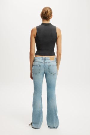 Low Rise Bootcut Jean