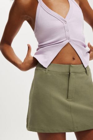 Luis Suiting Mini Skort