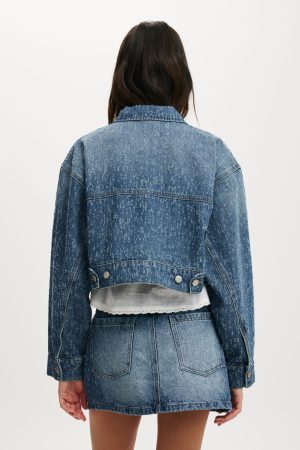 Cropped Denim Jacket