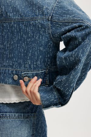 Cropped Denim Jacket