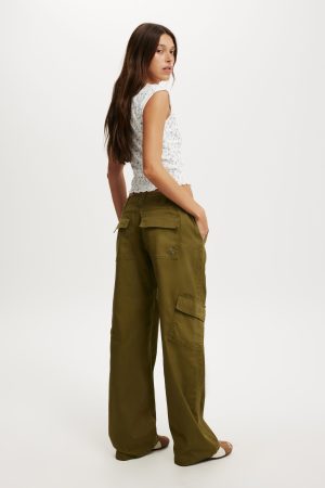Low Rise Cargo Pant