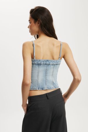 Willow Denim Corset