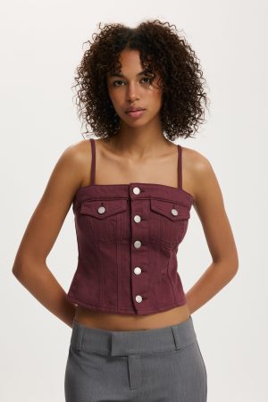 Willow Denim Corset