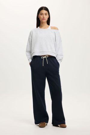 Off Shoulder Sweatshirt