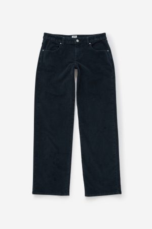 Low Rise Straight Cord Pant