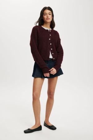Lofty Luxe Crew Cardigan