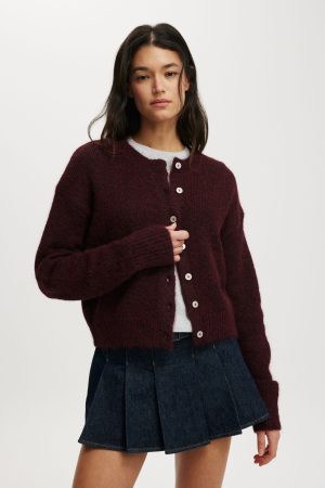 Lofty Luxe Crew Cardigan