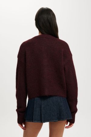 Lofty Luxe Crew Cardigan