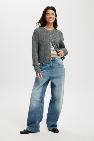 Lofty Luxe Crew Cardigan