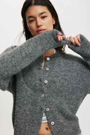 Lofty Luxe Crew Cardigan