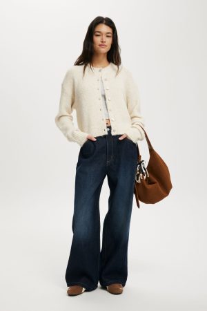 Lofty Luxe Crew Cardigan