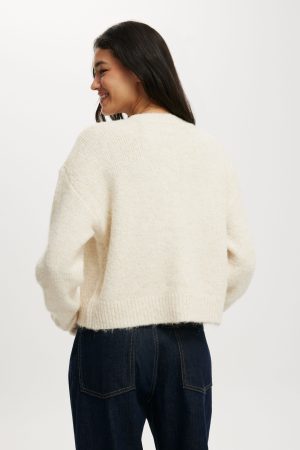 Lofty Luxe Crew Cardigan