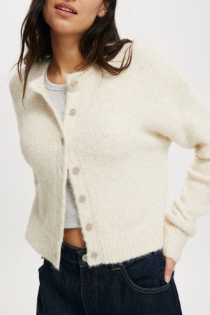 Lofty Luxe Crew Cardigan
