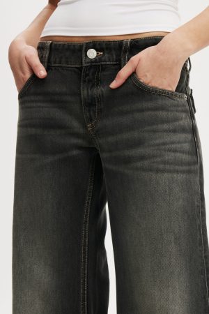 Low Relaxed Flare Jean