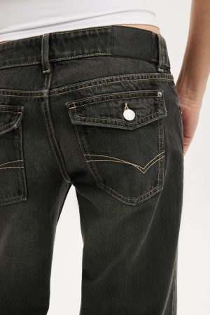 Low Relaxed Flare Jean