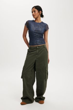 Ashley Mesh Short Sleeve Top