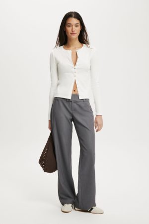 Bailey Button Detail Cardi