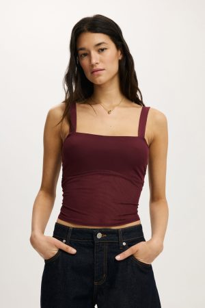 Brooke Mesh Cami