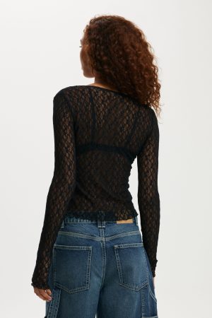 Zali V Cross Over Long Sleeve