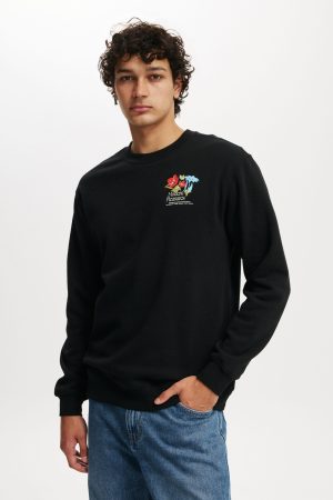 Graphic Crew Fleece
