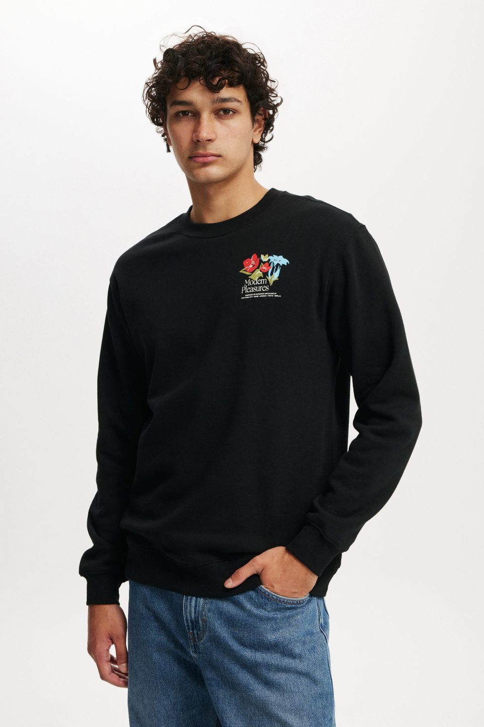 Graphic Crew Fleece