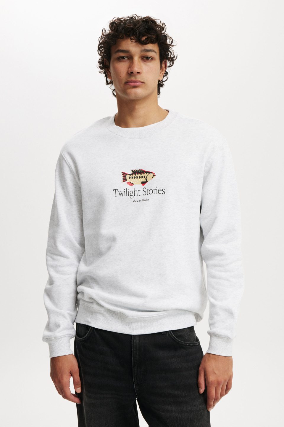 Graphic Crew Fleece