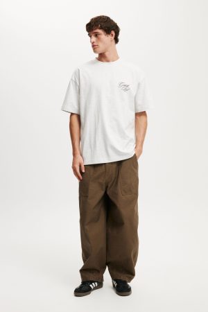 Box Fit Text T-Shirt