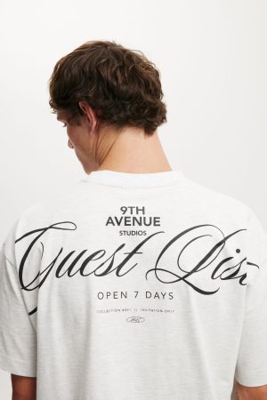 Box Fit Text T-Shirt