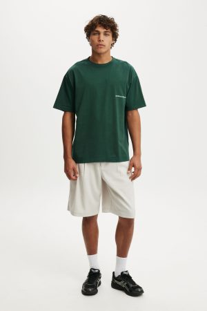 Box Fit Text T-Shirt