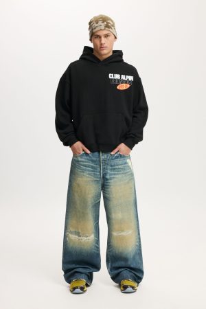 Box Fit Graphic Hoodie