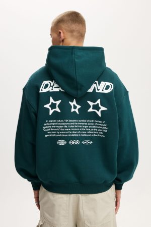 Box Fit Graphic Hoodie