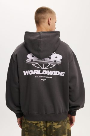 Box Fit Graphic Hoodie