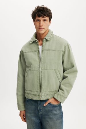 Cropped Worker Jacket