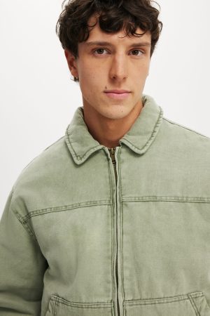 Cropped Worker Jacket