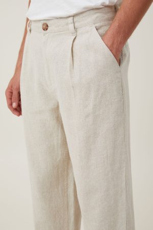 Linen Pleat Pant