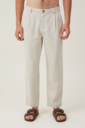 Linen Pleat Pant