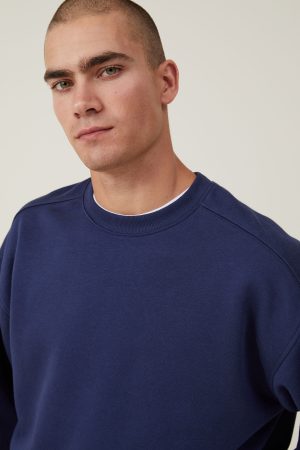 Box Fit Crew Sweater