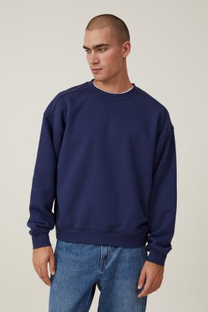 Box Fit Crew Sweater